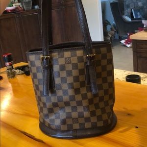 Authentic Vintage Louis Vuitton bucket bag